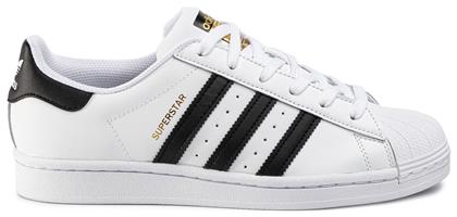 Adidas Superstar Unisex Sneakers Cloud White / Core Black από το Sneaker10