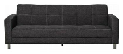 Matiz Τριθέσιος Καναπές Κρεβάτι Υφασμάτινος 206x81x81εκ. Γκρι