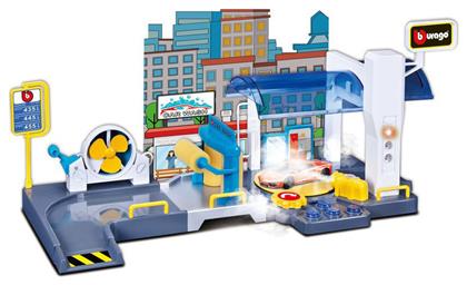 Bburago Street Fire Car Wash Play Set για 3+ Ετών