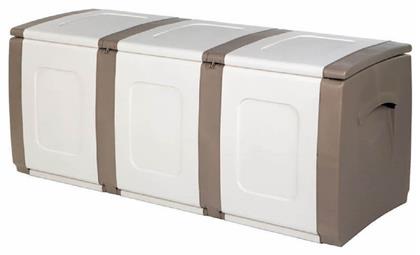 Homeplast Μπαούλο Αποθήκευσης Εξωτερικού Χώρου Bold Πλαστικό 300lt Μ138xΠ54xΥ57εκ.