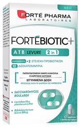 Forte Pharma ForteBiotic+ ATB Levure 2 in 1 10 κάψουλες