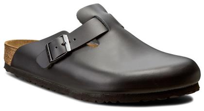 Birkenstock Boston NL Ανατομικά Σαμπό Μαύρα