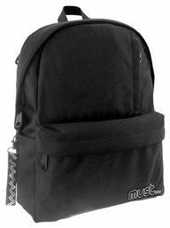 Must Team Monochrome Rpet Μαύρη Τσάντα Πλάτης Μαύρη 25lt