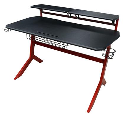 Γραφείο Gaming LC-GD-1R 130x70x92.5εκ. BLACK/RED