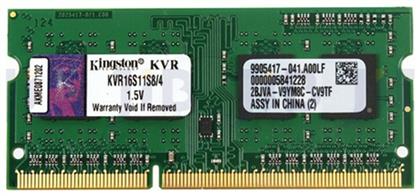 Kingston 4GB DDR3 KVR16S11S8/4