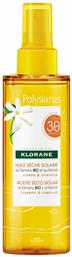 Klorane Polysianes SPF30 Αντηλιακό Λάδι 200ml