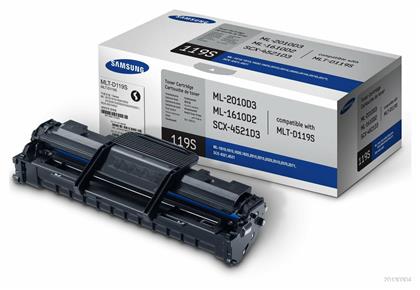 Samsung MLT-D119S Γνήσιο Toner Laser Εκτυπωτή Μαύρο 2000 Σελίδων (SU863A)