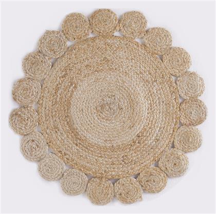 Rythmos Rattan Flower Καλοκαιρινό Ψάθινο Natural