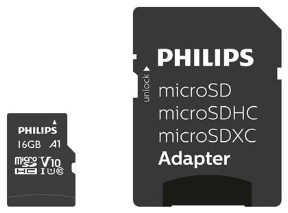 Philips microSDHC 16GB Class 10 U1 V10 A1 UHS-I από το Public