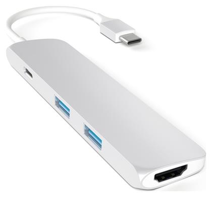 Satechi USB-C Docking Station με HDMI 4K PD (ST-CMAS) από το Uniqueshop