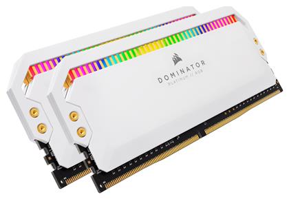 Corsair Dominator Platinum RGB 16GB DDR4 με 2 Modules 2x8GB