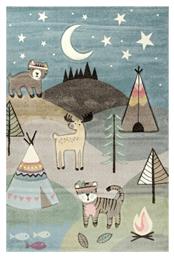 Tzikas Carpets 24225-730 Παιδικό Χαλί Μπλε 133x190cm Πάχους 13mm