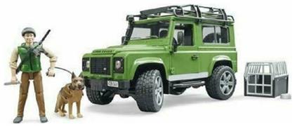 Bruder Τζιπ Land Rover με Κυνηγό Σκύλο για 3+ Ετών