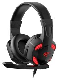 Havit H2032d Over Ear Gaming Headset με σύνδεση USB / 3.5mm