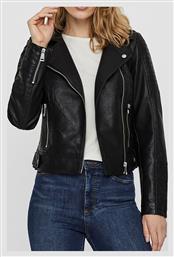 Vero Moda Γυναικείο Biker Jacket Μαύρο