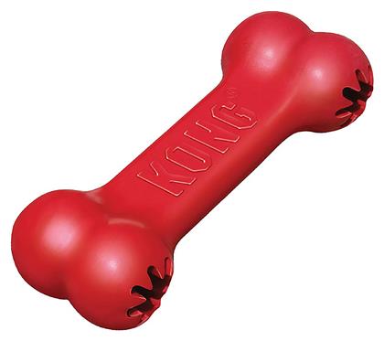 Kong Goodie Εκπαιδευτικό Παιχνίδι Σκύλου Small 13εκ. Κόκκινο 1τμχ