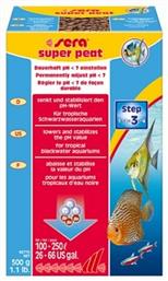Sera Super Peat Υλικό για Φιλτράρισμα Ενυδρείου Τύρφη 500gr 1τμχ