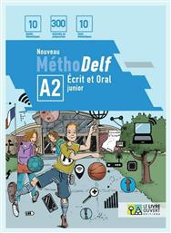 Nouveau Methodelf A2 Ecrit et Oral Junior (+cd Mp3+Transcriptions Tests)