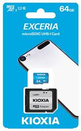 Kioxia EXCERIA microSDXC 64GB Class 10 U1 UHS-I