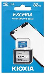 Kioxia EXCERIA microSDHC 32GB Class 10 U1 UHS-I από το e-shop