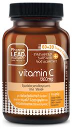 Pharmalead Vitamin C Time Release Βιταμίνη 1000mg 90τμχ