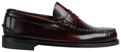 Sea & City Δερμάτινα Ανδρικά Loafers Cherry