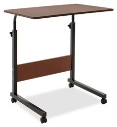 Γραφείο Piper με Ρυθμιζόμενο Ύψος 60x40x69εκ. Καρυδί-Mαύρο