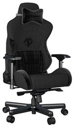 Anda Seat AD12XLLA T-Pro II Υφασμάτινη Καρέκλα Gaming με Ρυθμιζόμενα Μπράτσα Μαύρη