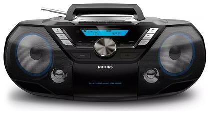 Philips Φορητό Ηχοσύστημα AZB798T με Bluetooth / CD / USB / Ραδιόφωνο σε Μαύρο Χρώμα