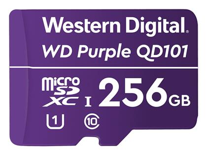 Western Digital Purple microSDXC 256GB Class 10 U1 UHS-I