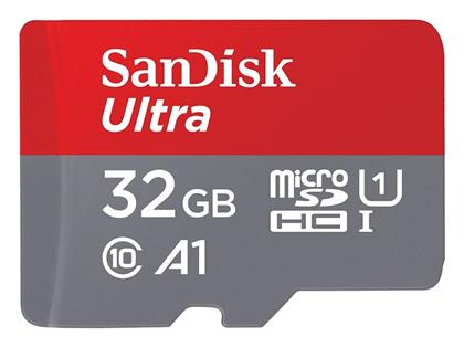 Sandisk Ultra microSDHC 32GB Class 10 U1 A1 UHS-I από το e-shop