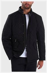 Barbour Powell Quilted Μπουφάν Black από το Favela