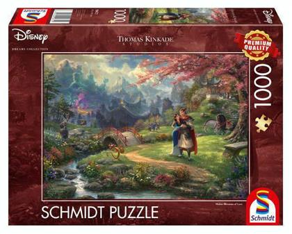 Puzzle Disney Mulan Blossoms of Love 2D 1000 Κομμάτια