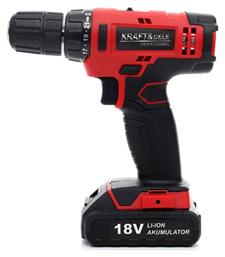 Kraft & Dele KD1566 Δραπανοκατσάβιδο 18V 1x1.3Ah