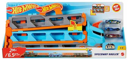 Hot Wheels Σετ με Φορτηγό Speedway Hauler για 4+ Ετών