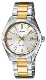 Casio Collection Ρολόι Μπαταρίας με Μεταλλικό Μπρασελέ