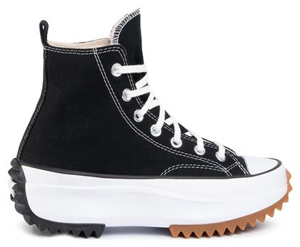 Converse Run Star Hike Hi Unisex Flatforms Sneakers Μαύρα