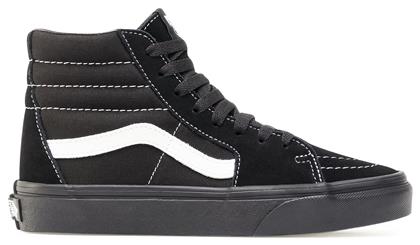 Vans Sk8 Hi Unisex Sneakers Μαύρα