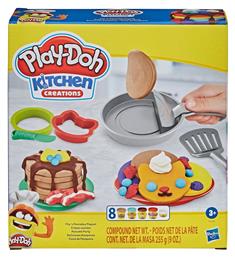 Hasbro Play-Doh Πλαστελίνη - Παιχνίδι Kitchen Creations Flip' n' Pancakes για 3+ Ετών, 8τμχ