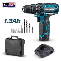 Bormann Pro BBP2100 Δραπανοκατσάβιδο 12V 1x1.3Ah