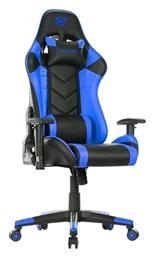 Havit GC932 Δερματίνης με Ρυθμιζόμενα Μπράτσα Μαύρο/Μπλε