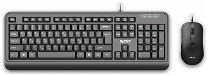 NOD BusinessPRO Wired Keyboard & Mouse Set - Σετ με Ποντίκι Ελληνικό