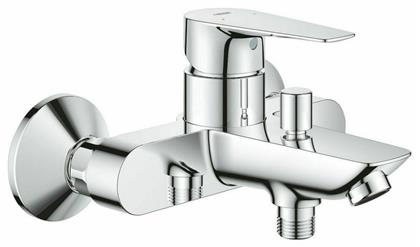 Grohe Bauedge Αναμεικτική Μπαταρία Μπανιέρας Ασημί