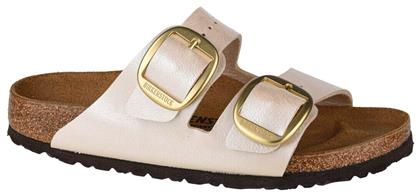 Birkenstock Arizona Graceful Δερμάτινα Ανατομικά Σανδάλια Pearl White από το Parex