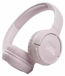 JBL Tune 510BT Ασύρματα / Ενσύρματα On Ear Ακουστικά με 40 ώρες Λειτουργίας και Quick Charge Ροζ JBLT510BTROSEU