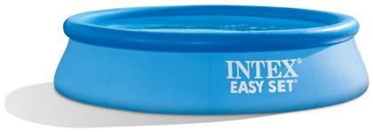 Intex Easy Set Στρογγυλή Πισίνα Φουσκωτή με Αντλία Φίλτρου 244x61εκ. Μπλε