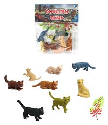 ToyMarkt Παιχνίδι Μινιατούρα Μικρό Σετ με 8 Γατάκια για 3+ Ετών