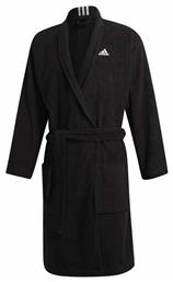 adidas Cotton Bathrobe FS3373 Μπουρνούζι Κολυμβητηρίου Ενηλίκων Μαύρο