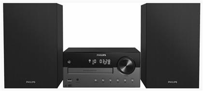 Philips Ηχοσύστημα 2.0 TAM4505 60W με CD / Digital Media Player και Bluetooth Μαύρο