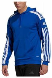 Adidas Squadra 21 Φούτερ Μπλε με Κουκούλα